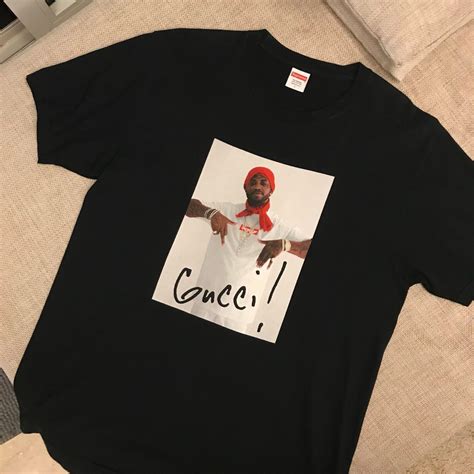 supreme hat gucci|supreme gucci mane tee black.